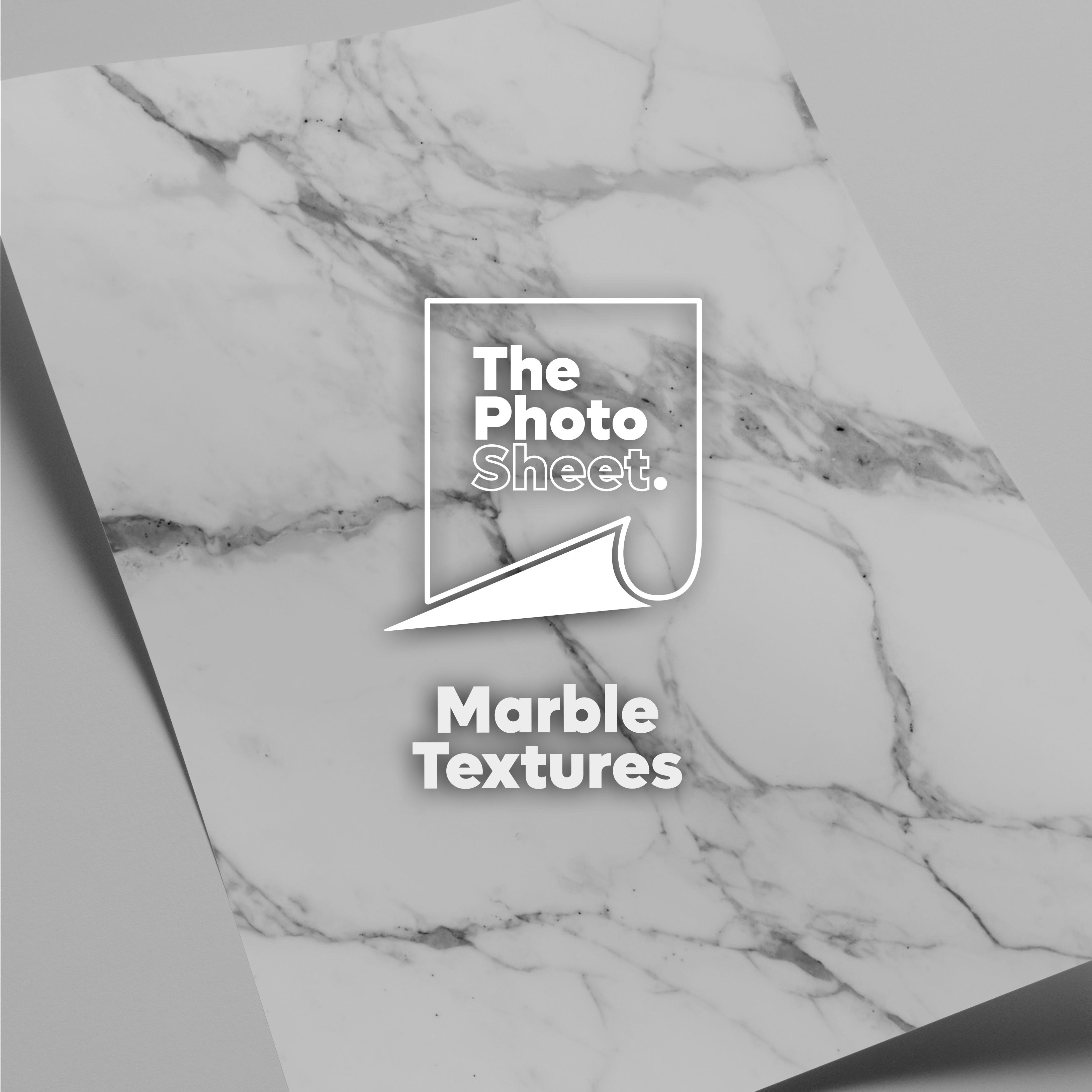 The Photo Sheet • Marble